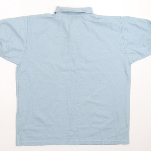 Modern Casuals Mens Blue    Polo Size L