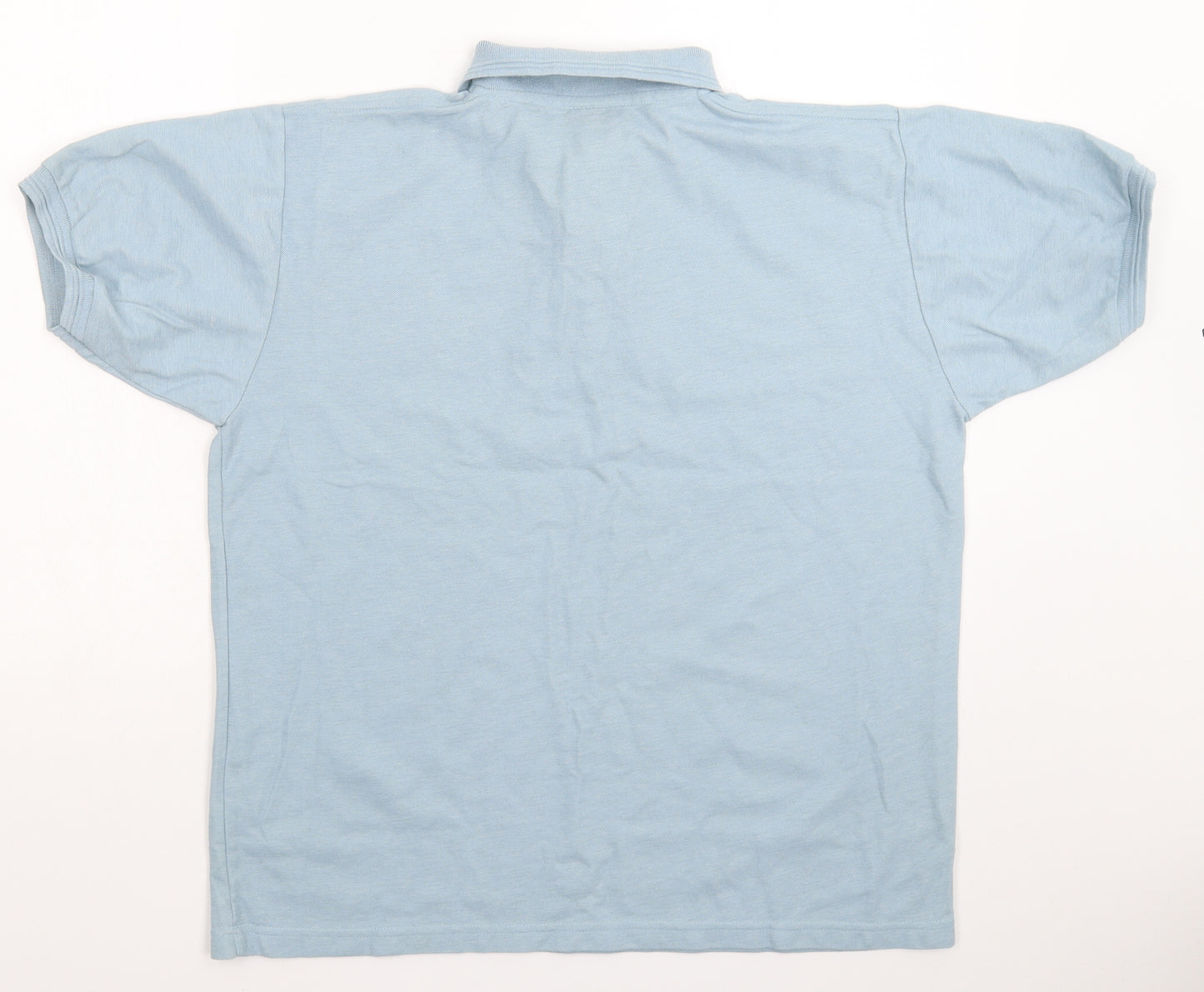 Modern Casuals Mens Blue    Polo Size L