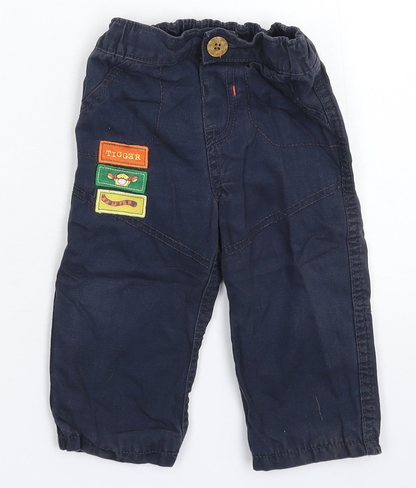 George Baby Blue   Capri Trousers Size 9-12 Months