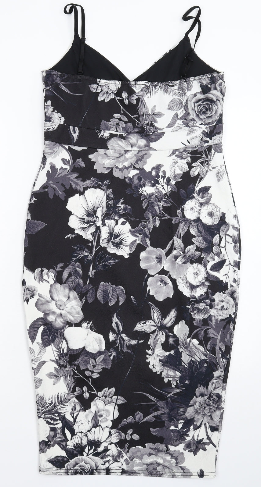 Grape Womens Multicoloured Floral  Bodycon  Size 14