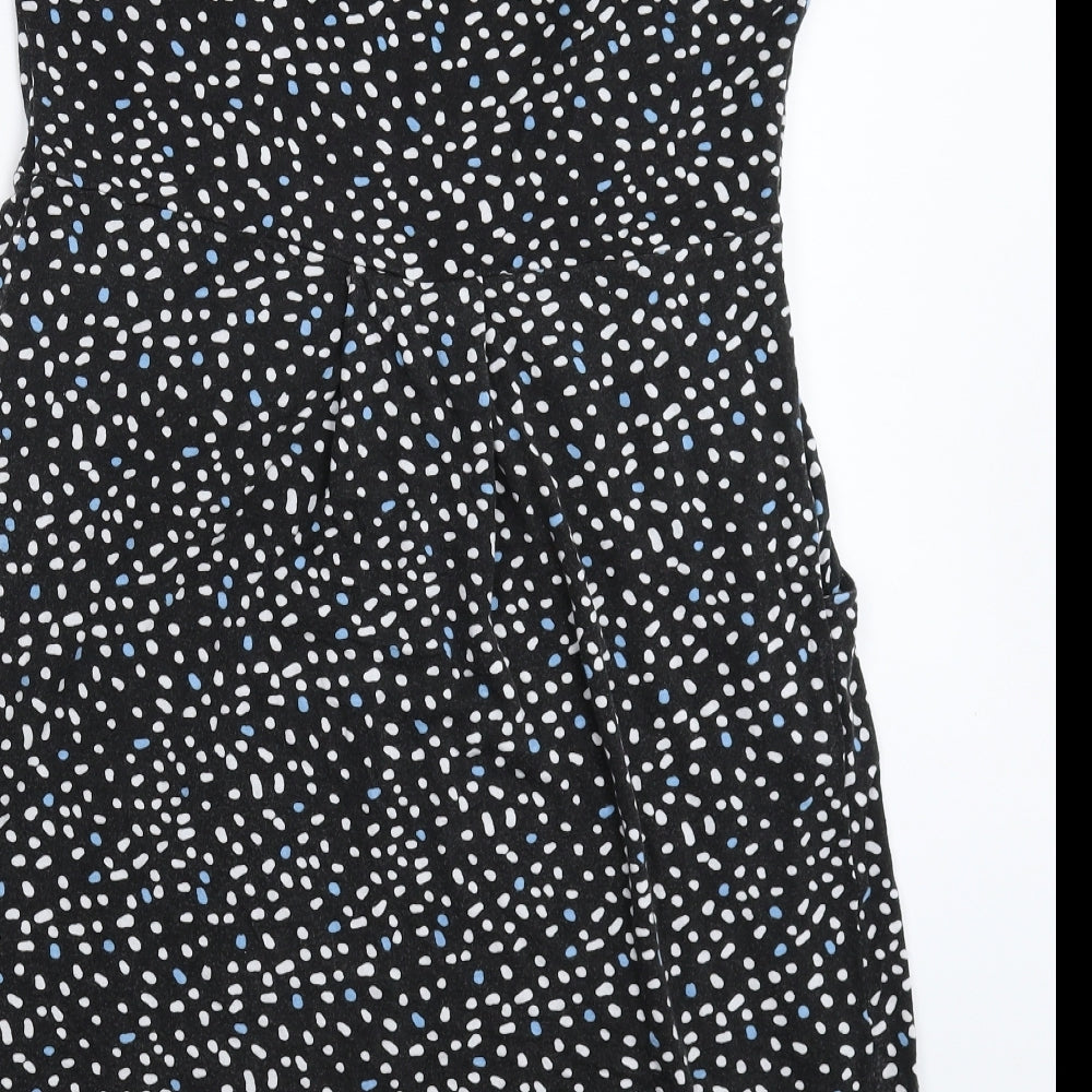 JoJo Maman Bébé Womens Black   Fit & Flare  Size M