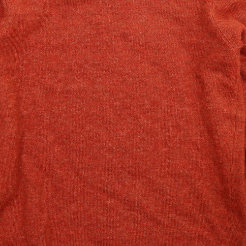 JoJo Maman Bébé Womens Orange  Knit Pullover Jumper Size M  - Oversized