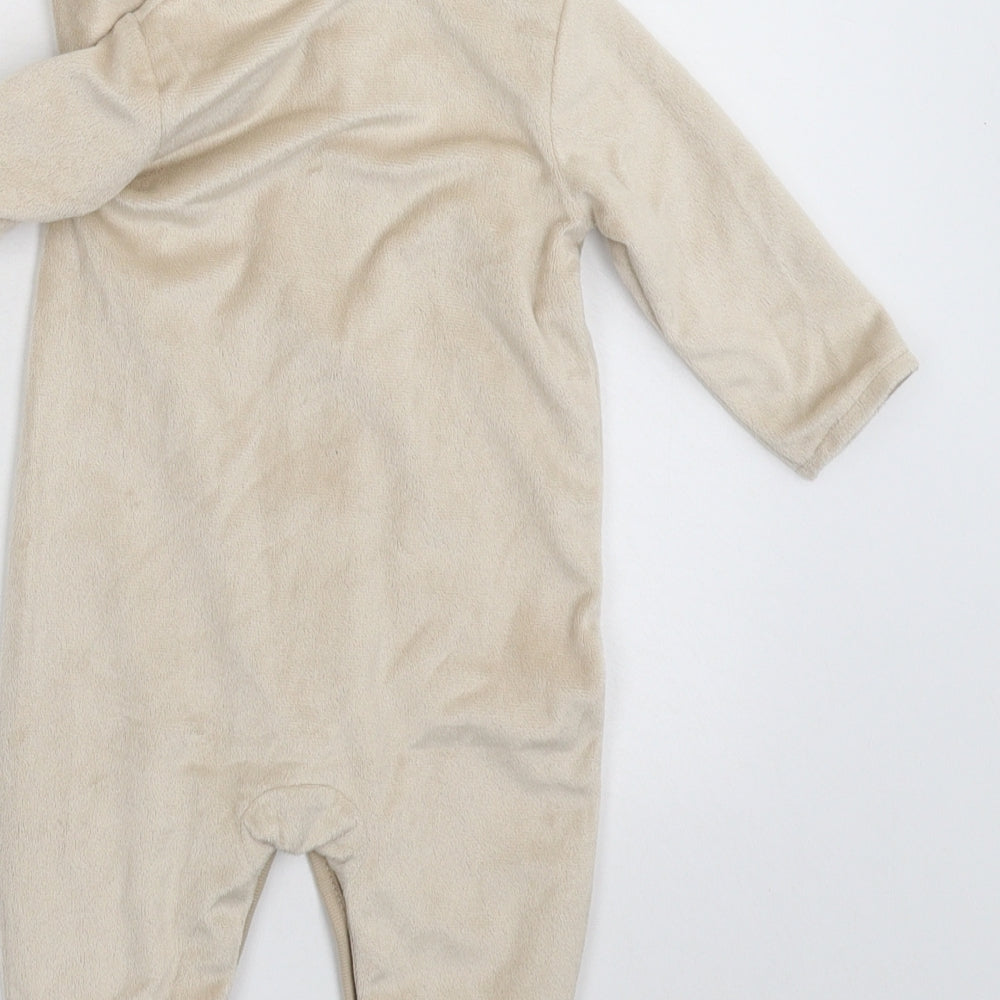 George Baby Grey   Babygrow One-Piece Size 3-6 Months