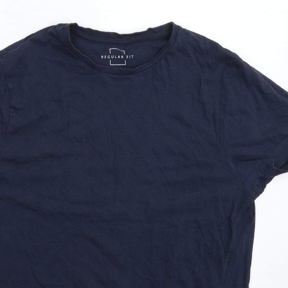 Peacocks Mens Blue    T-Shirt Size S