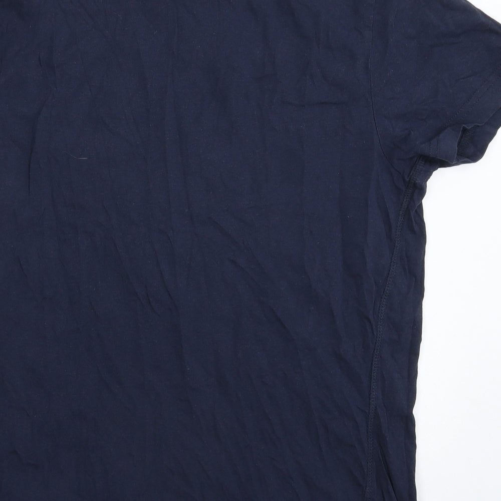 Peacocks Mens Blue    T-Shirt Size S
