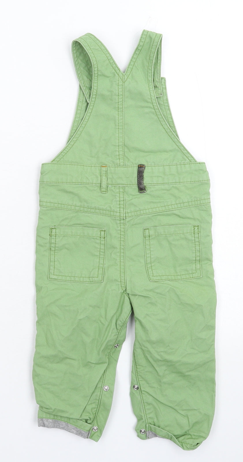 M&Co Baby Green   Dungaree One-Piece Size 12-18 Months