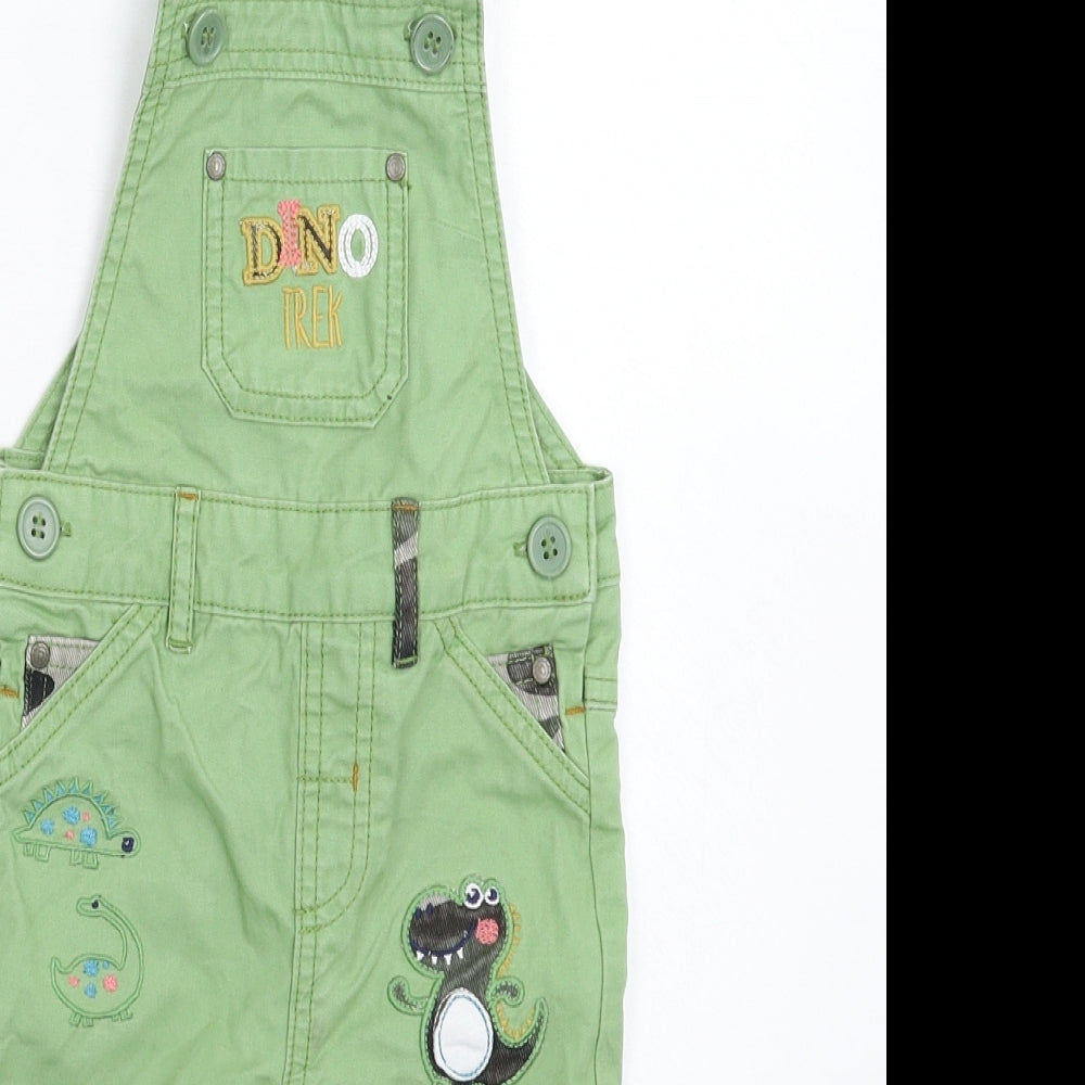 M&Co Baby Green   Dungaree One-Piece Size 12-18 Months