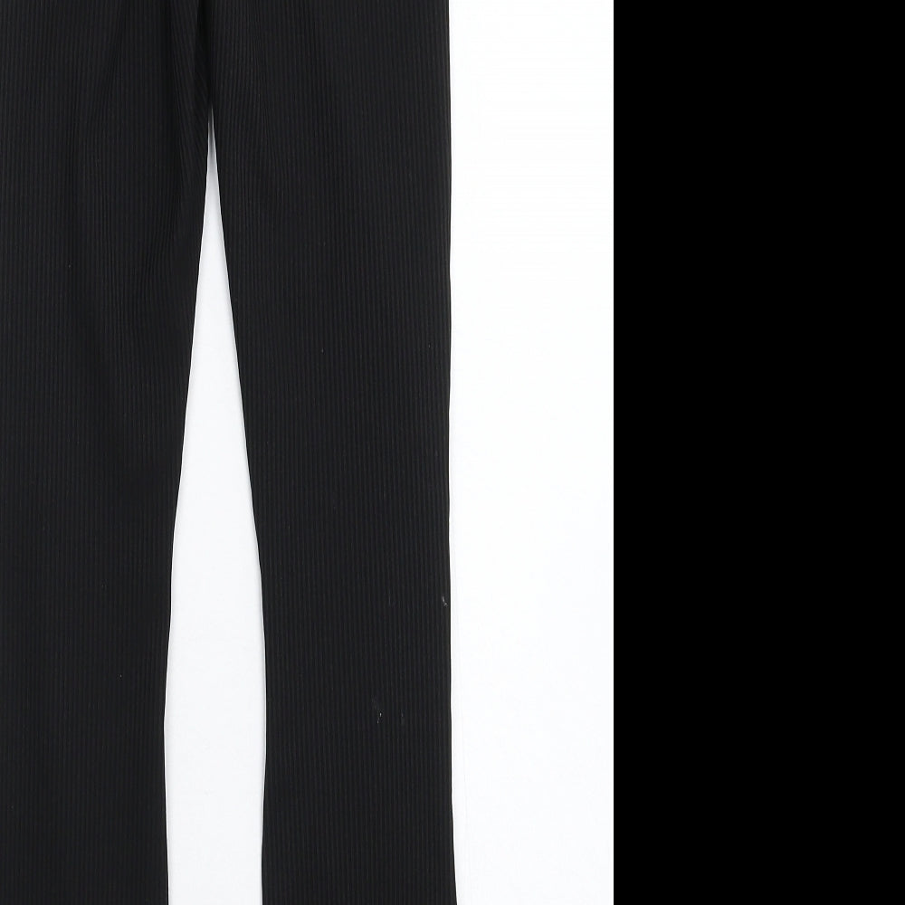 Topshop Womens Black   Capri Leggings Size 4 L28 in