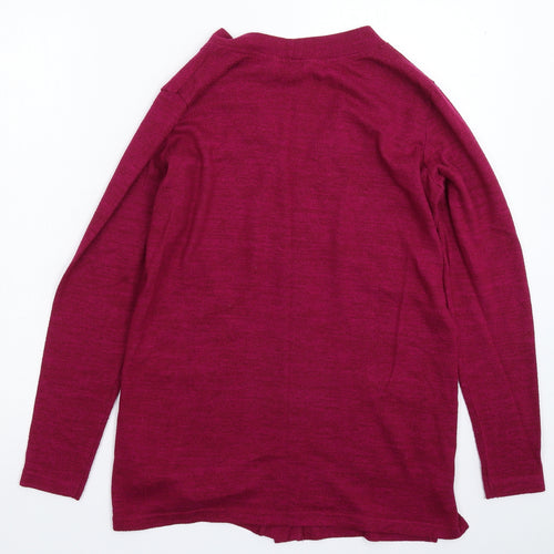 Nutmeg Womens Pink  Knit Cardigan Jumper Size 10