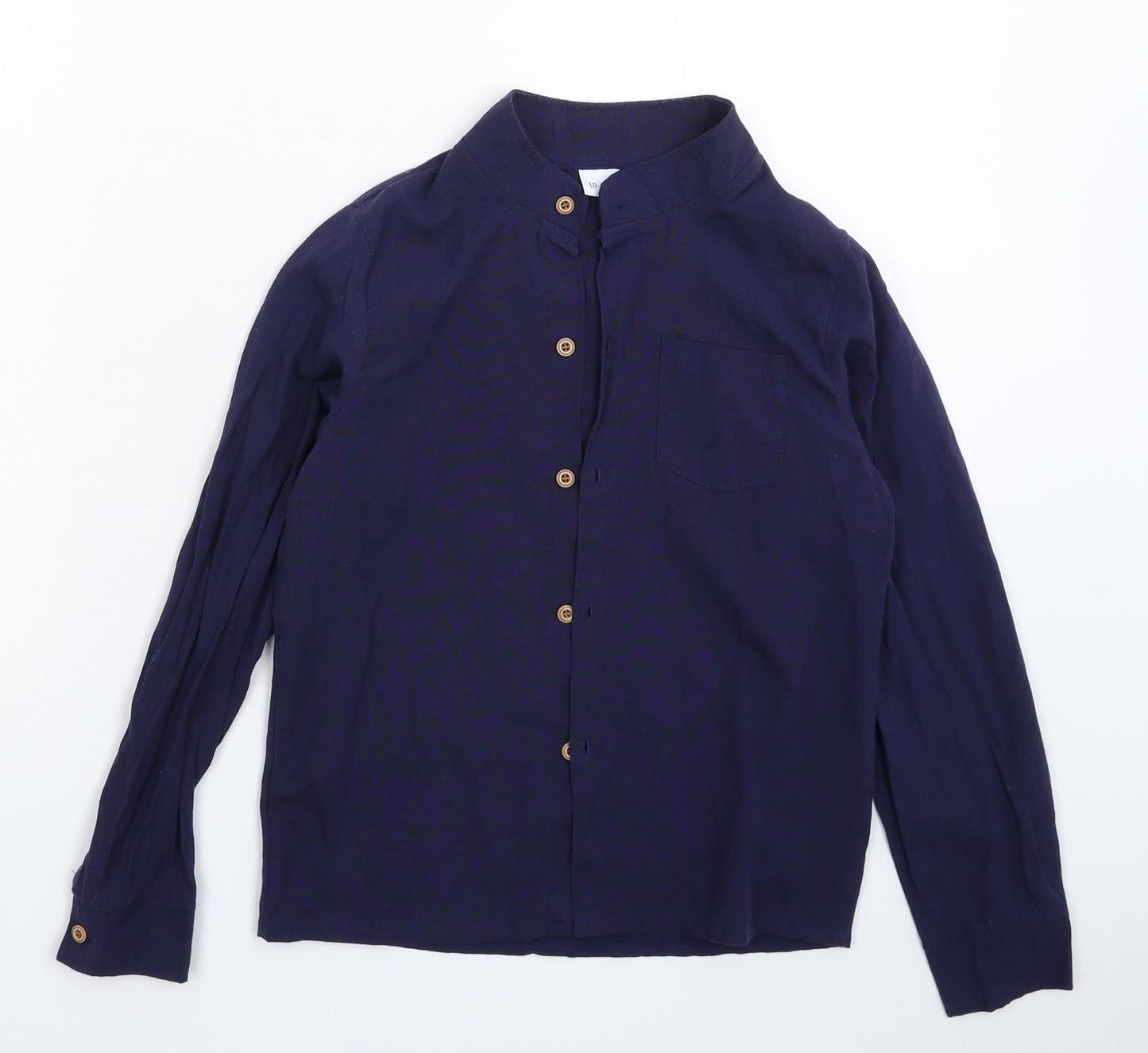 Forhan Boys Blue   Basic Button-Up Size 10-11 Years
