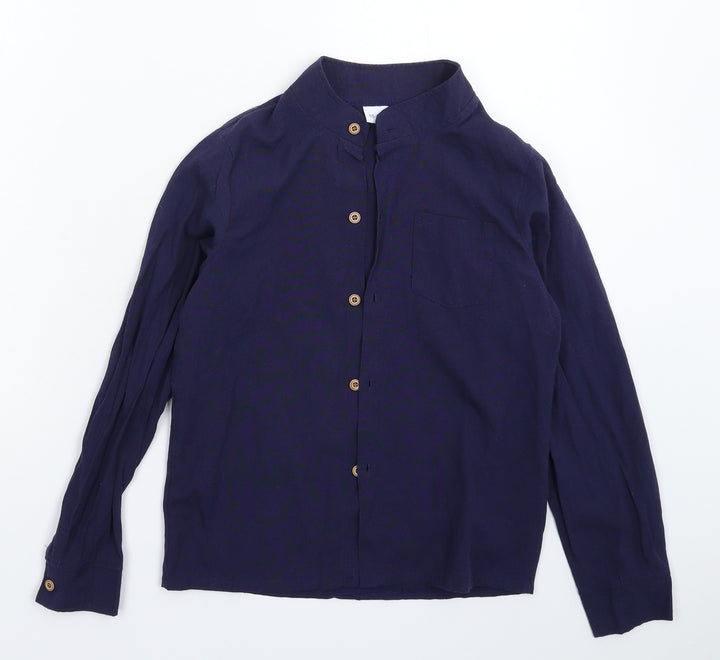 Forhan Boys Blue   Basic Button-Up Size 10-11 Years