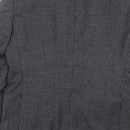 Marks and Spencer Mens Grey   Jacket Suit Jacket Size 38  - Tailored fit