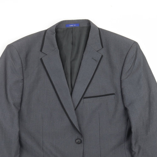 Peter Werth Mens Grey   Jacket Suit Jacket Size 42