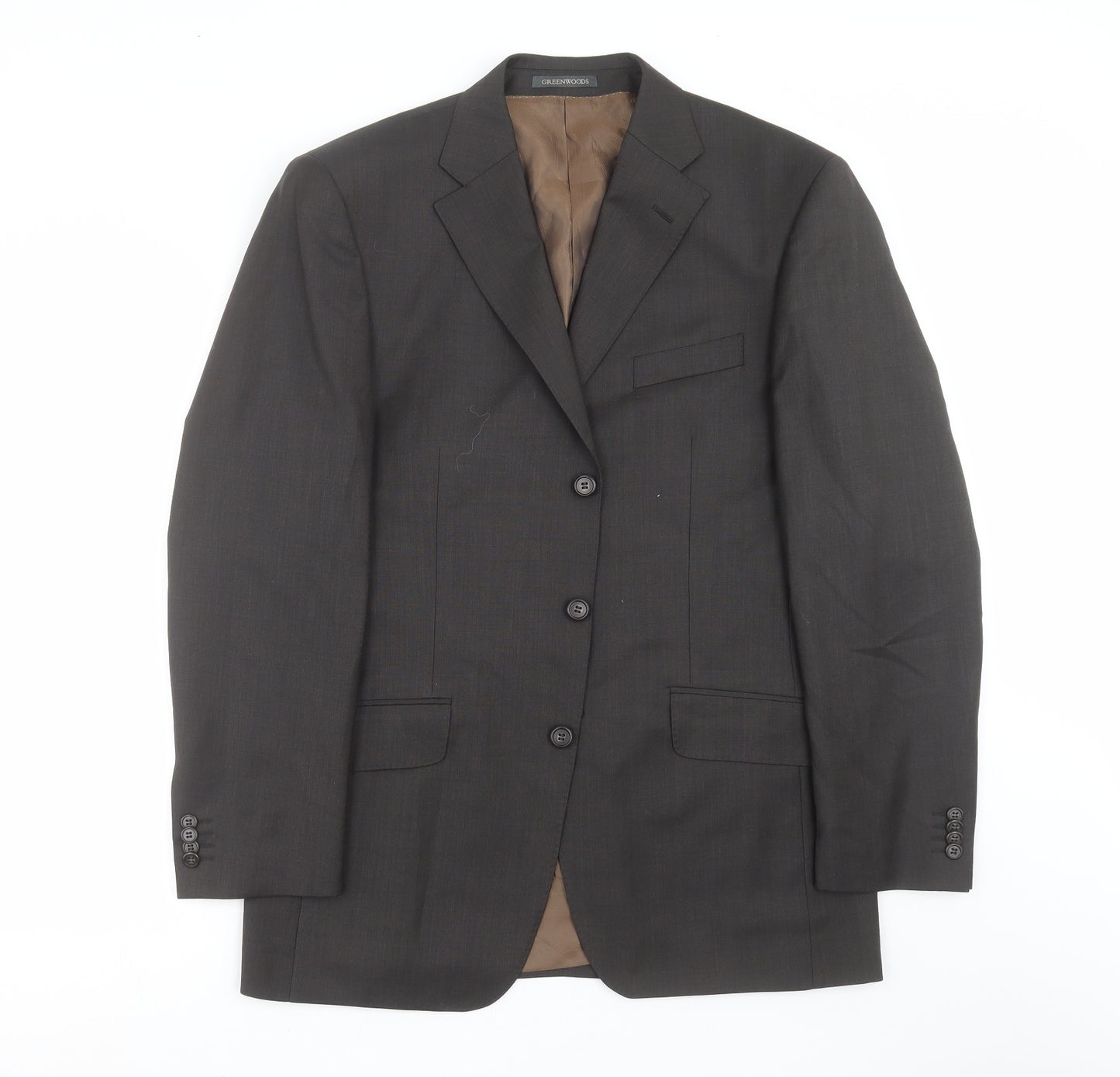 Greenwoods Mens Grey   Jacket Suit Jacket Size 40