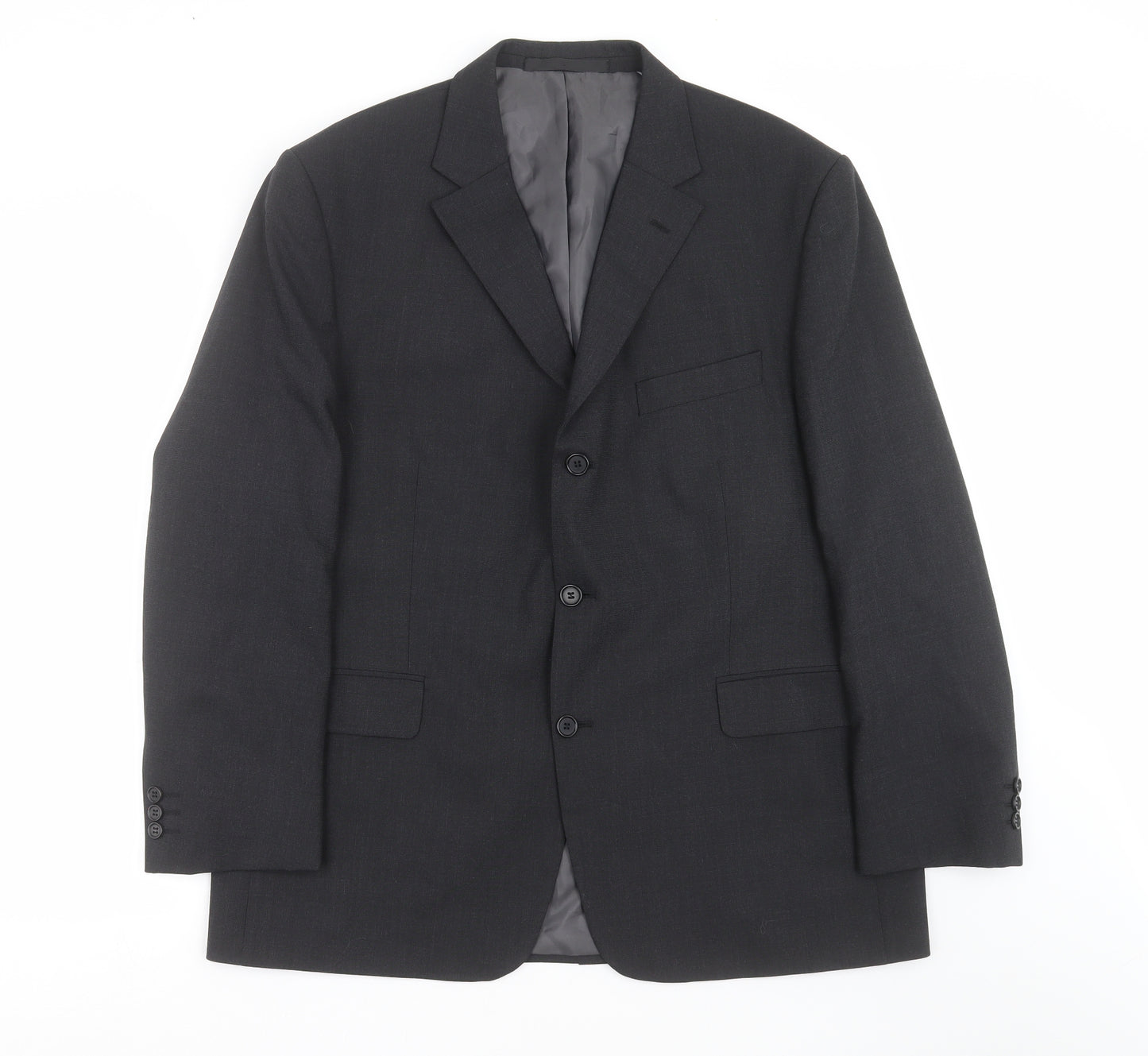 Marks and Spencer Mens Grey   Jacket Suit Jacket Size 44