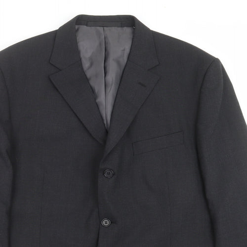 Marks and Spencer Mens Grey   Jacket Suit Jacket Size 44