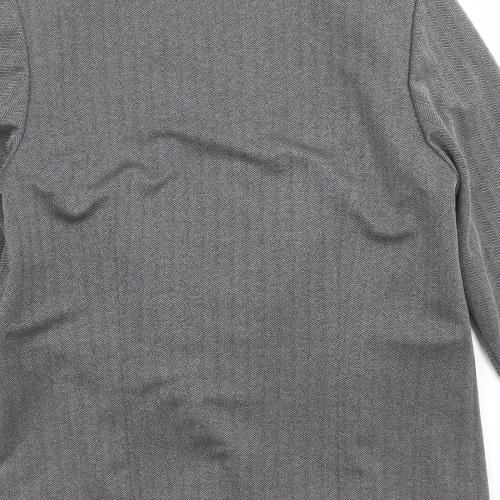 Karelia Womens Grey   Jacket Suit Jacket Size 14