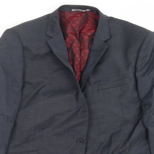 Taylor & Wright Mens Blue   Jacket Suit Jacket Size 44