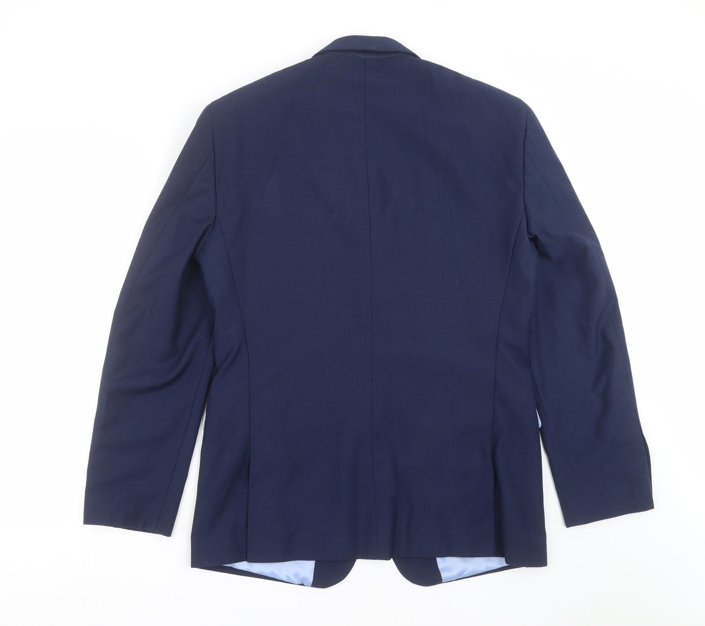 Dobell Mens Blue   Jacket Suit Jacket Size 40