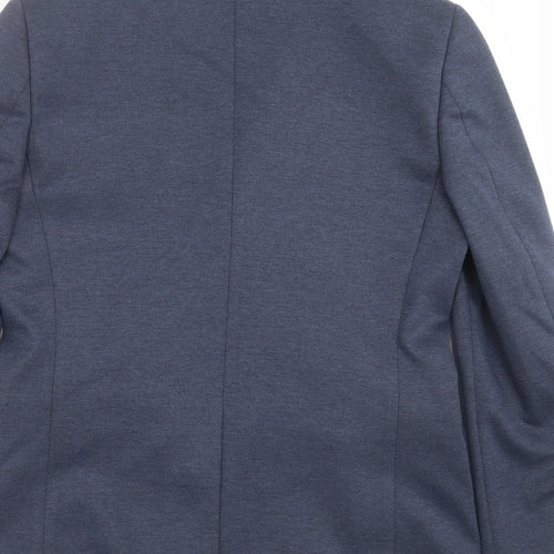 Topman Mens Blue   Jacket Suit Jacket Size 40