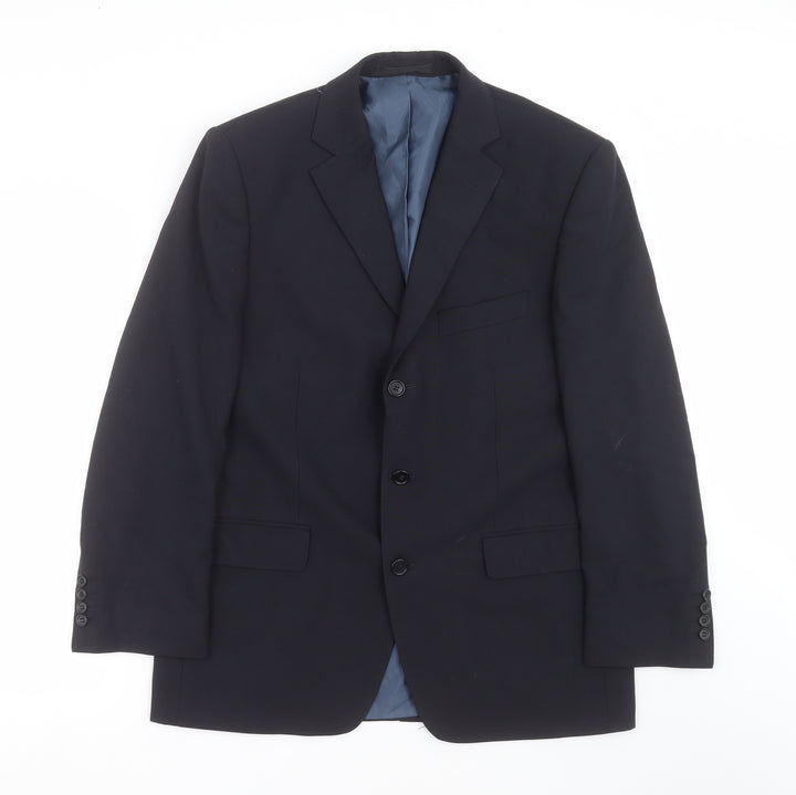 Marks and Spencer Mens Blue Jacket Suit Jacket Size 40