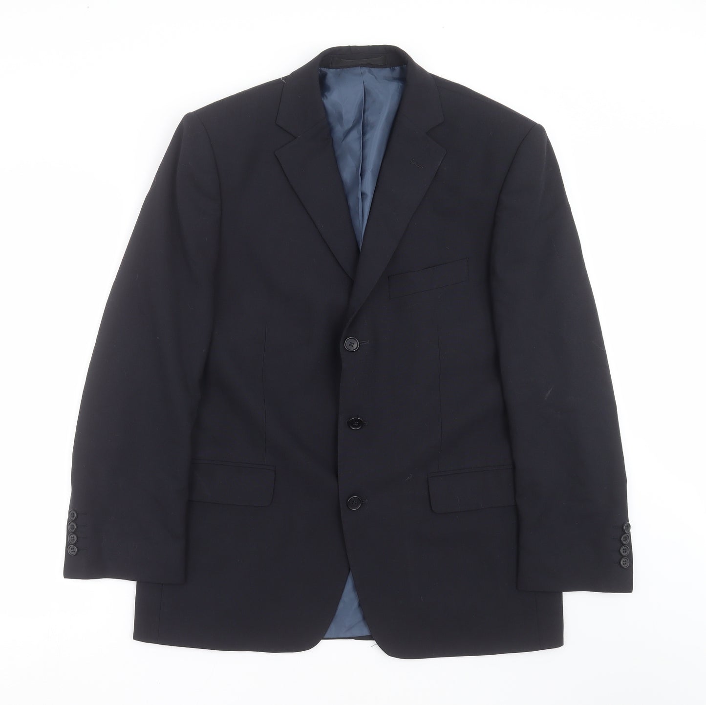 Marks and Spencer Mens Blue   Jacket Suit Jacket Size 40