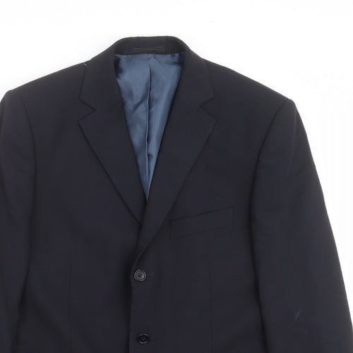 Marks and Spencer Mens Blue   Jacket Suit Jacket Size 40