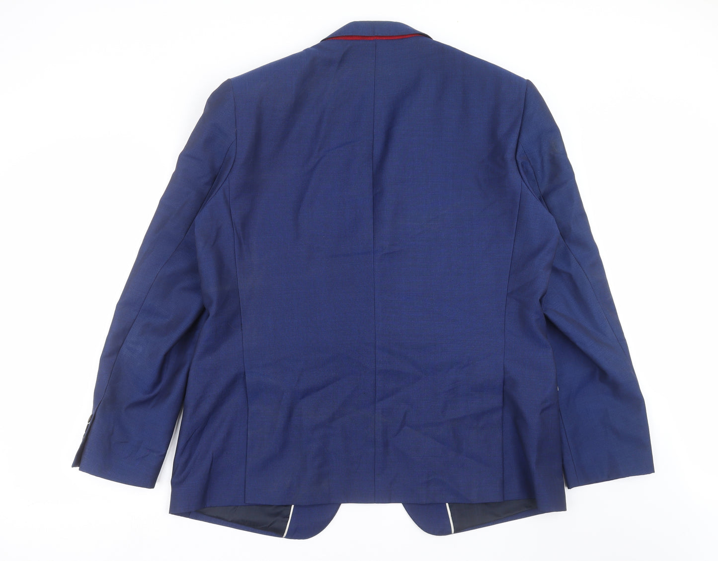 Marks and Spencer Mens Blue   Jacket Suit Jacket Size 44  - Tailored fit