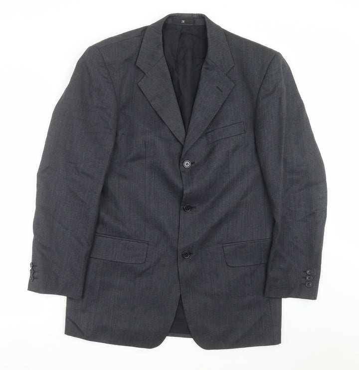 Ciro Citterio Mens Grey   Jacket Suit Jacket Size 38