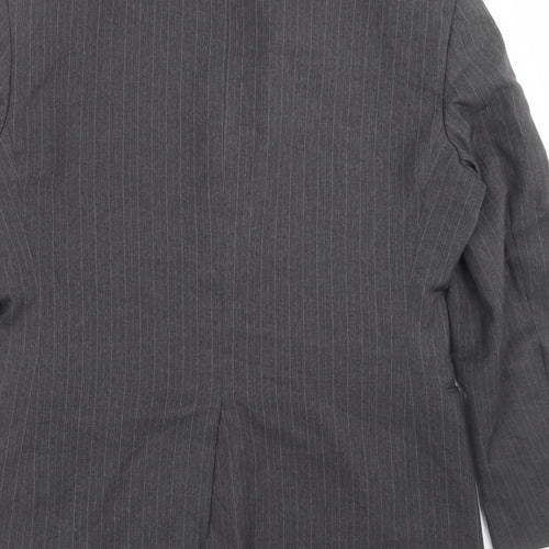 Taylor & Wright Mens Grey Striped  Jacket Suit Jacket Size 38