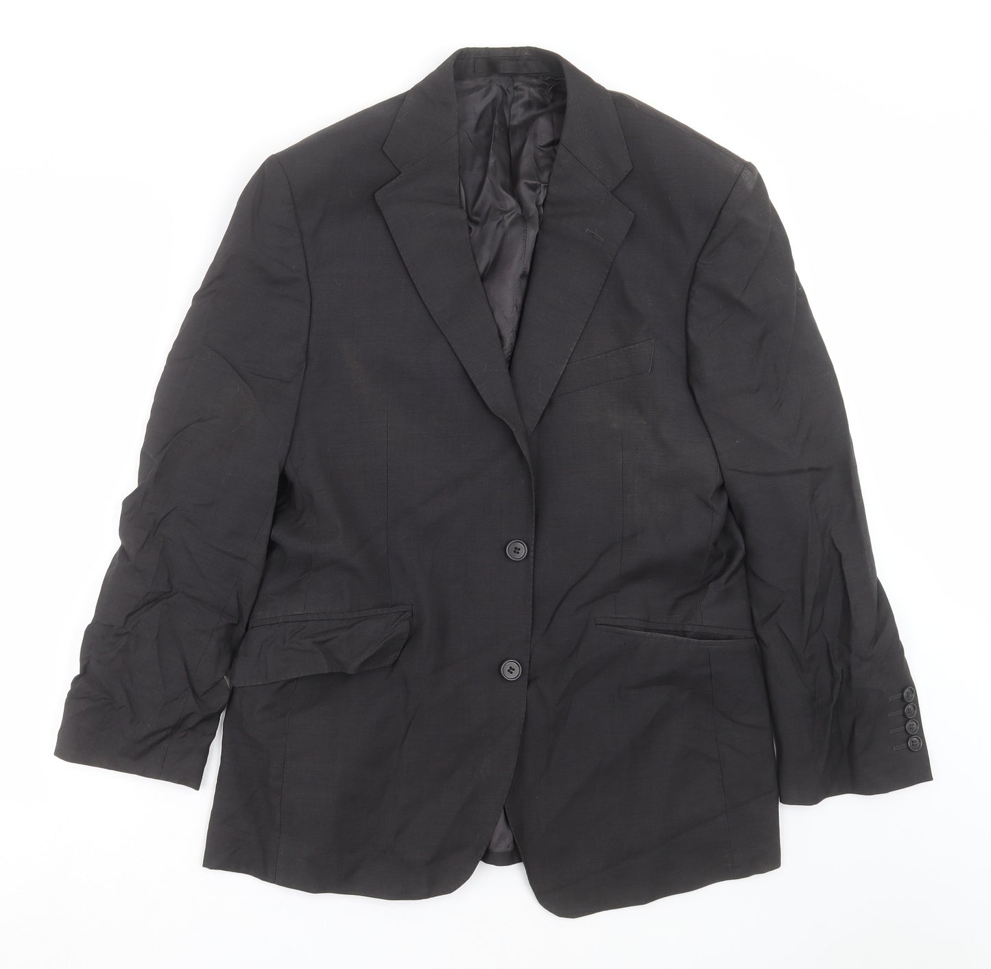 Marks and Spencer Mens Grey   Jacket Suit Jacket Size 38