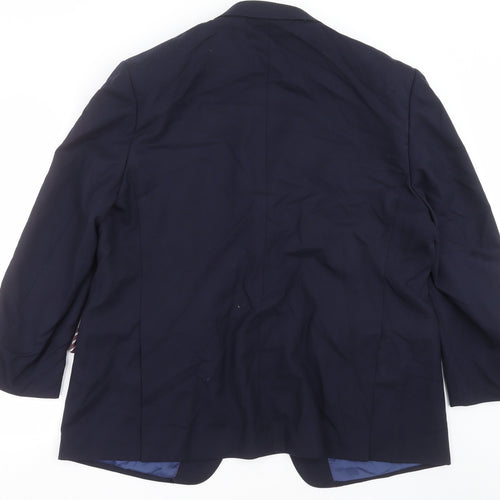 Marks and Spencer Mens Blue   Jacket Suit Jacket Size 48