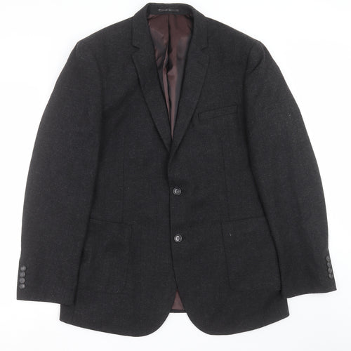 F&F Mens Grey   Jacket Suit Jacket Size 44