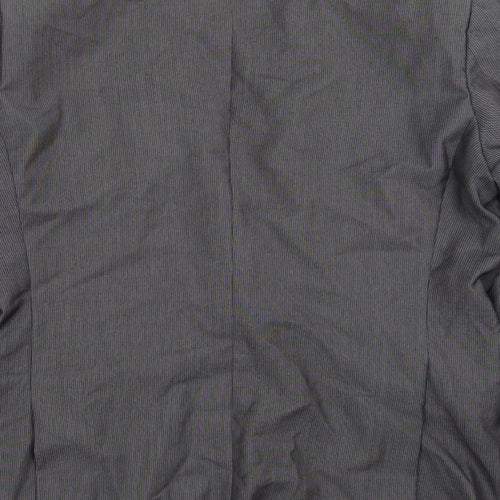 NEXT Mens Grey Striped  Jacket Suit Jacket Size 44