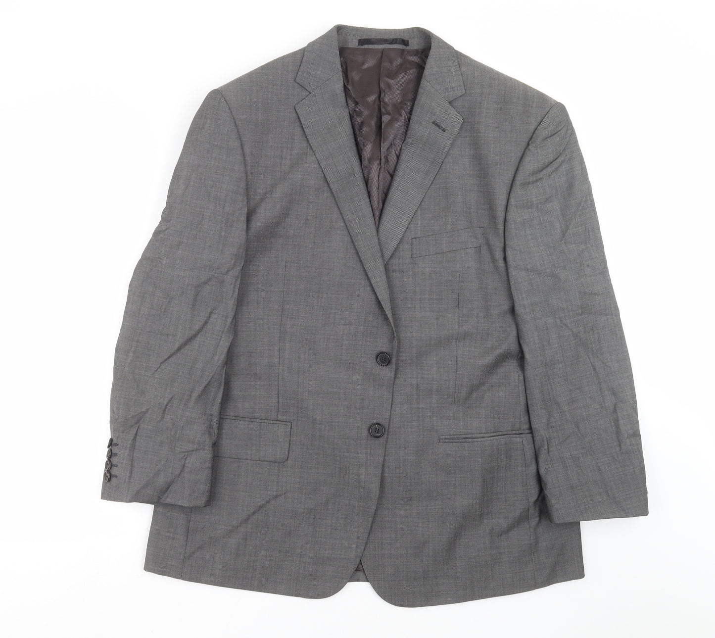 Marks and Spencer Mens Grey   Jacket Suit Jacket Size 42