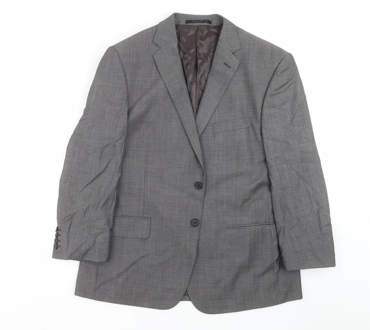 Marks and Spencer Mens Grey   Jacket Suit Jacket Size 42