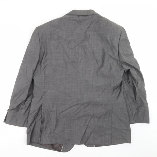 Marks and Spencer Mens Grey   Jacket Suit Jacket Size 42