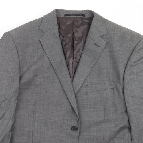 Marks and Spencer Mens Grey   Jacket Suit Jacket Size 42