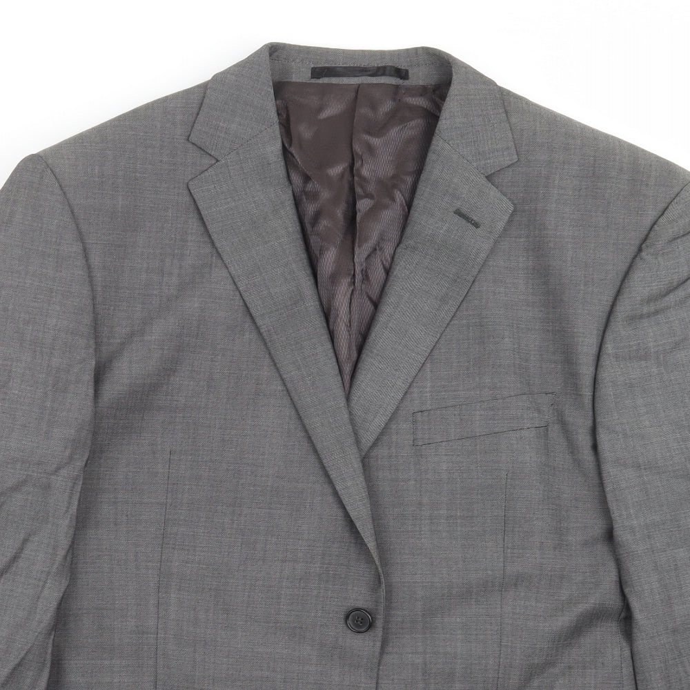 Marks and Spencer Mens Grey   Jacket Suit Jacket Size 42