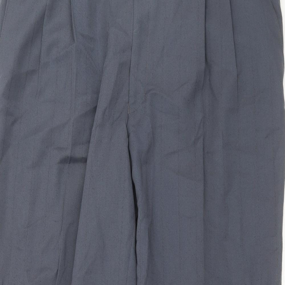 Preworn Mens Blue Striped  Trousers  Size 40 in L27 in