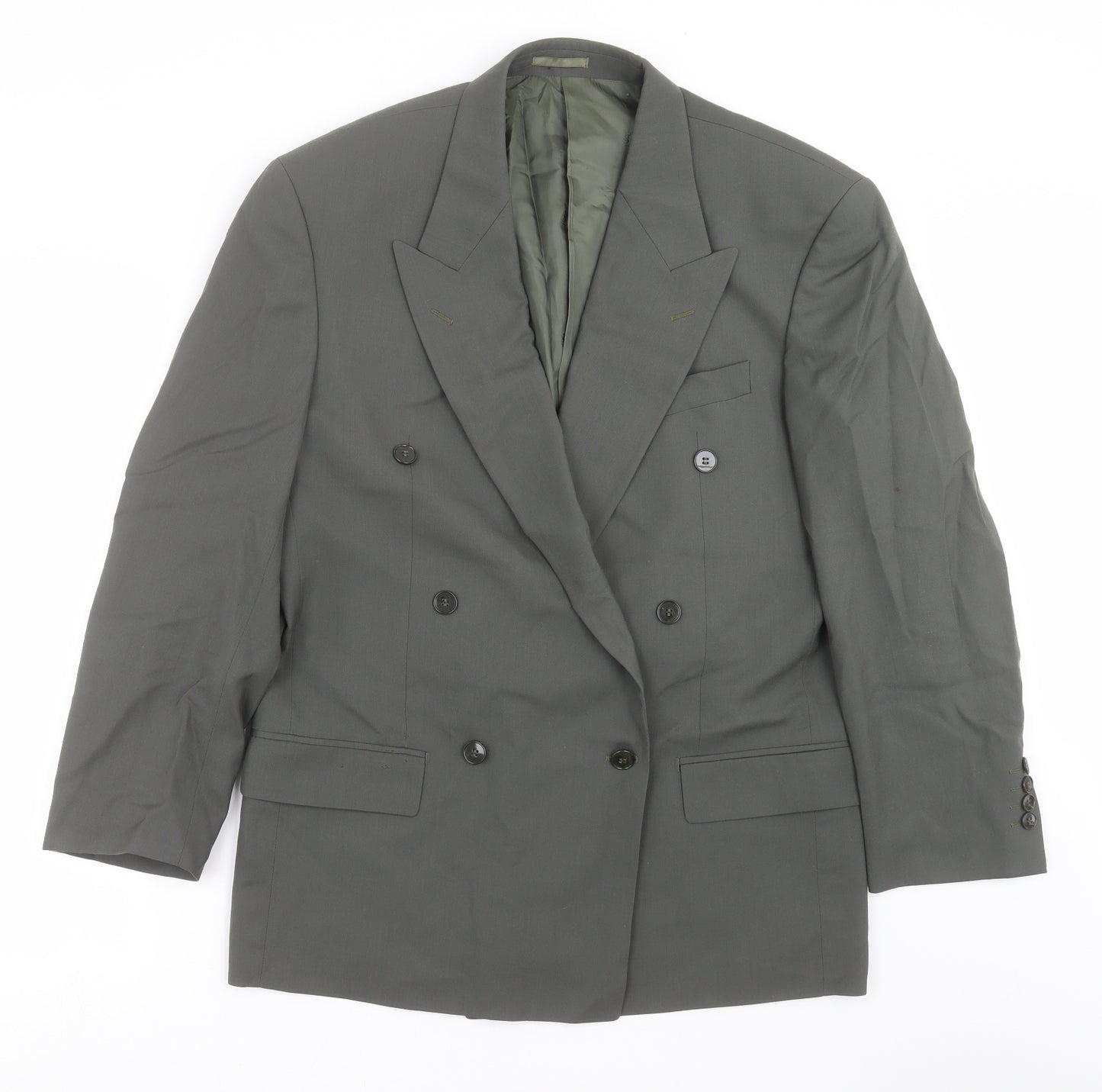 Yves Saint Laurent Mens Green   Jacket Suit Jacket Size 42