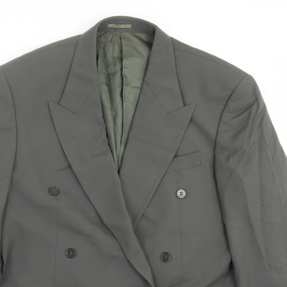 Yves Saint Laurent Mens Green   Jacket Suit Jacket Size 42
