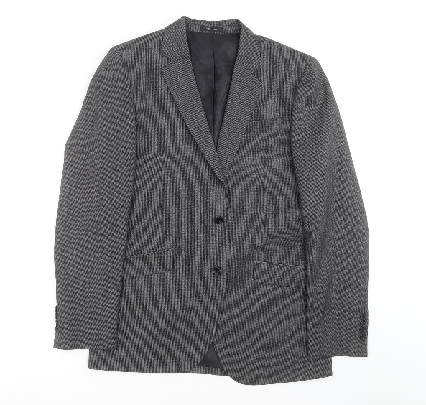 Cedar Wood State Mens Grey   Jacket Suit Jacket Size 40