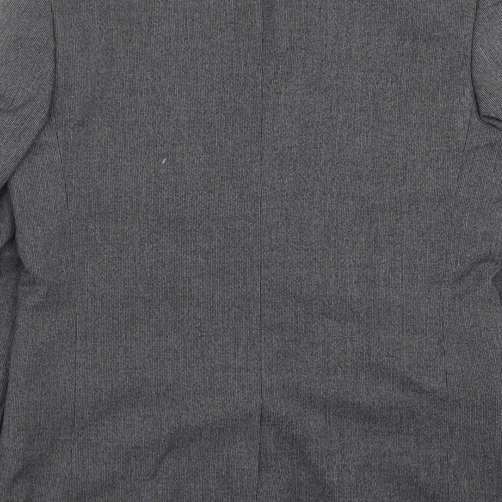 Cedar Wood State Mens Grey   Jacket Suit Jacket Size 40