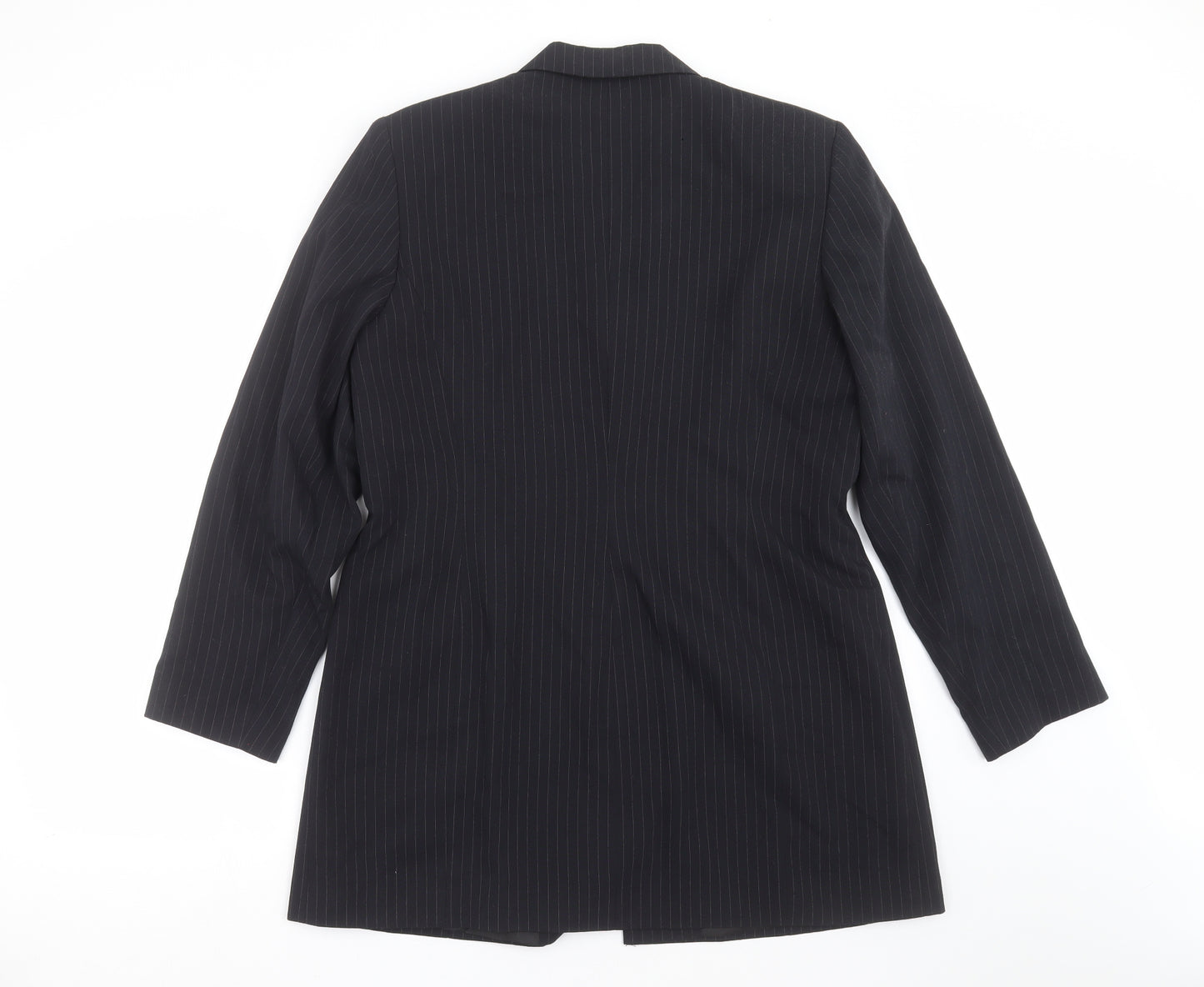 Dorothy Perkins Womens Blue Striped  Jacket Suit Jacket Size 16