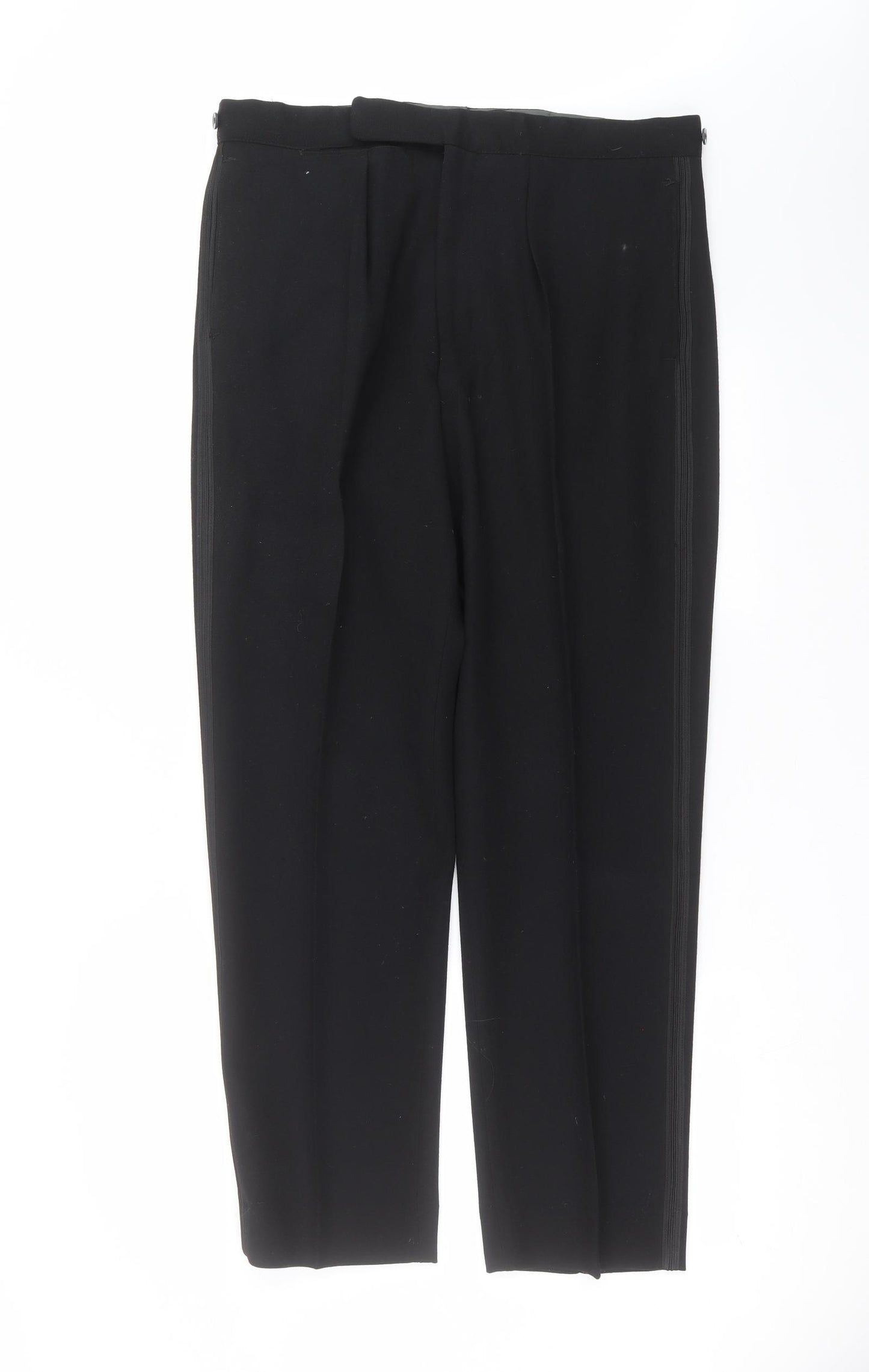 Preworn Mens Black   Trousers  Size 34 in L30 in