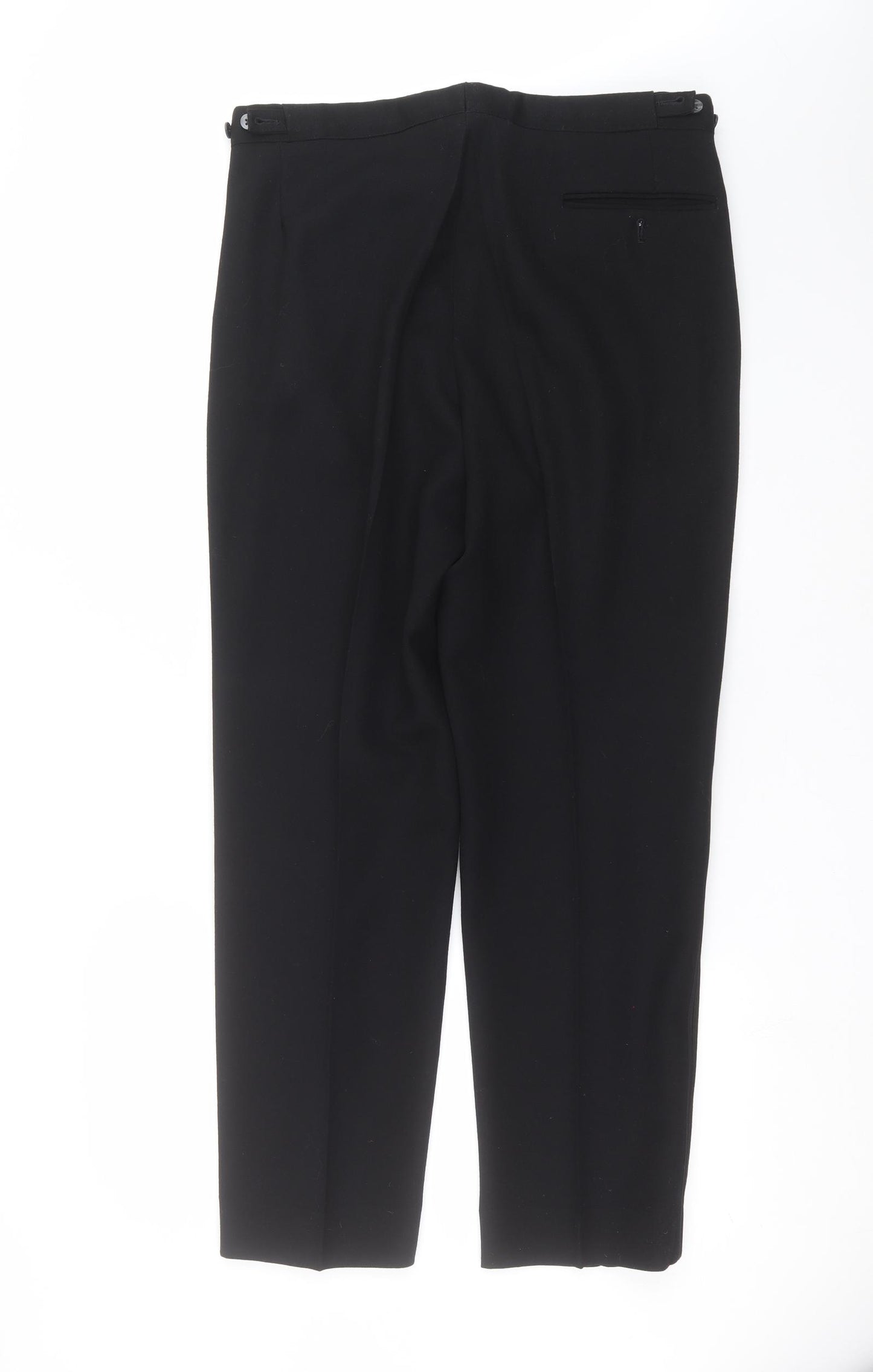 Preworn Mens Black   Trousers  Size 34 in L30 in
