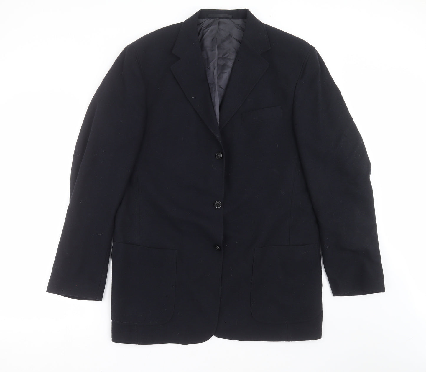 Carl Gross Mens Blue   Jacket Suit Jacket Size 42