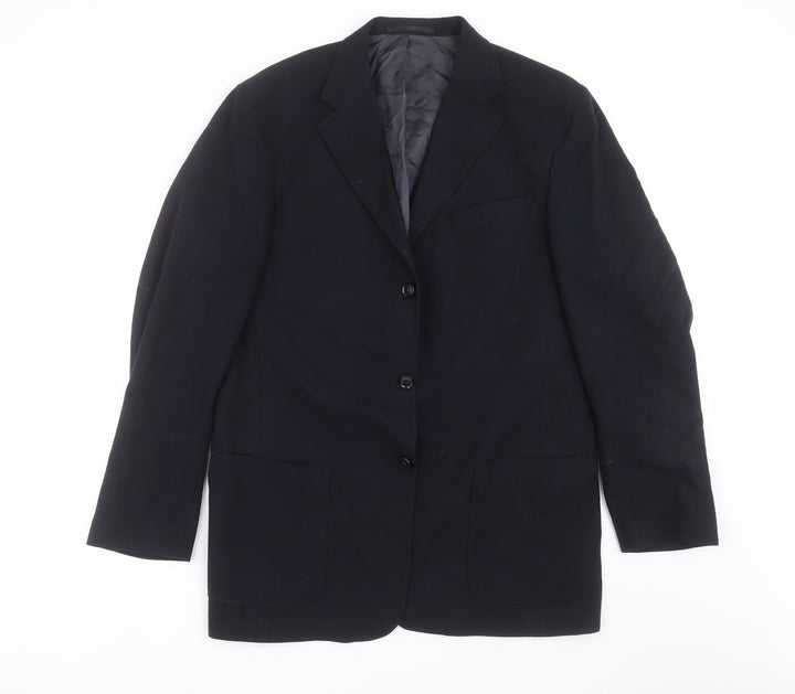 Carl Gross Mens Blue   Jacket Suit Jacket Size 42