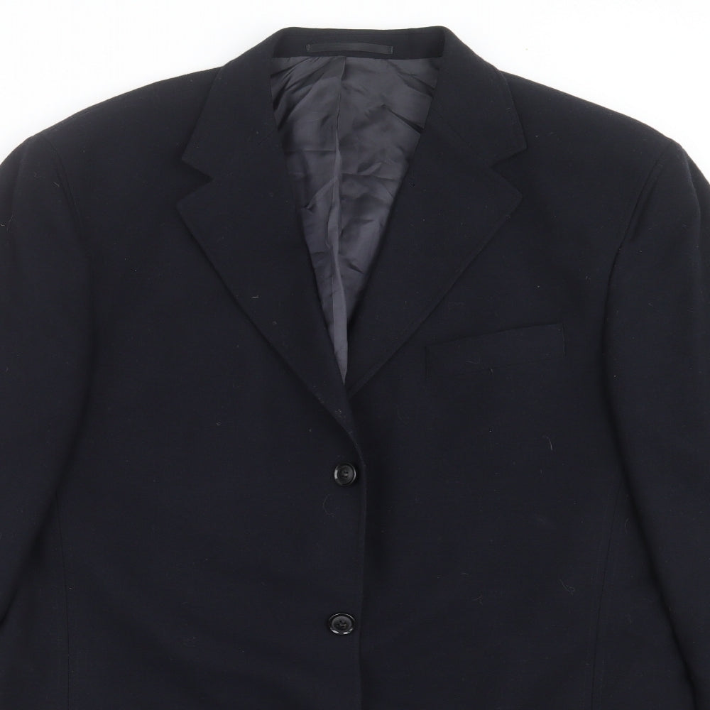 Carl Gross Mens Blue   Jacket Suit Jacket Size 42